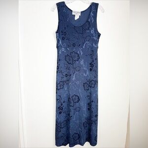 Jessica Howard Navy Floral Maxi Dress